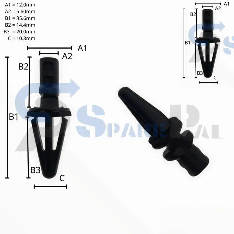 Sparepal  Fastener & Clip Spl-11601 1