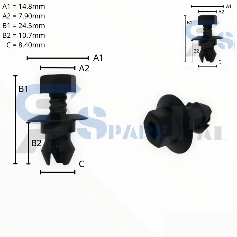 Sparepal  Fastener & Clip Spl-11602 1