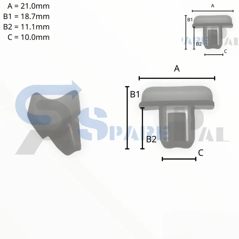 Sparepal  Fastener & Clip Spl-11605 1