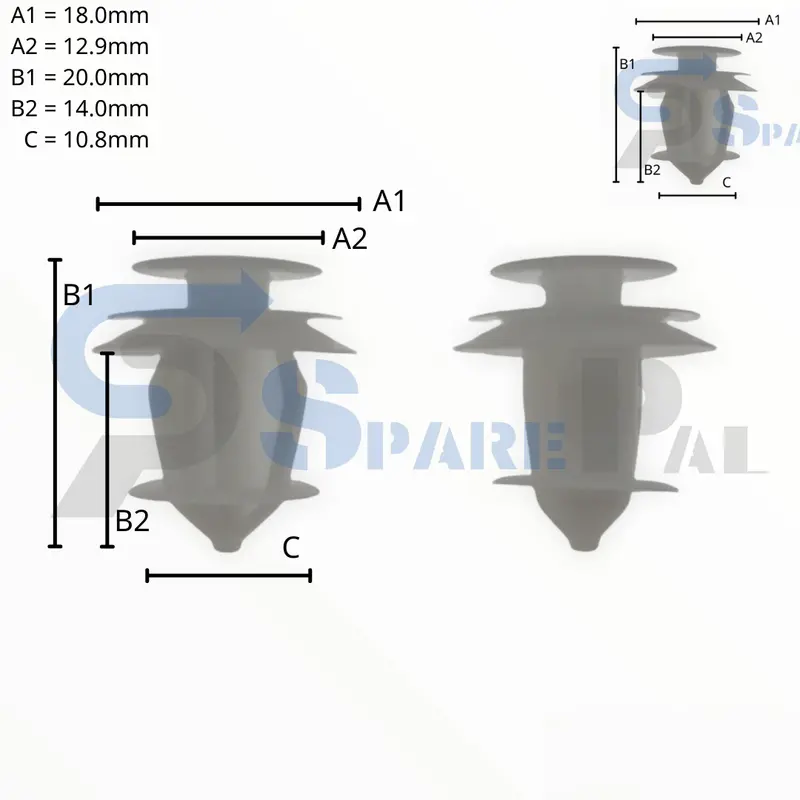 Sparepal  Fastener & Clip Spl-11720 1