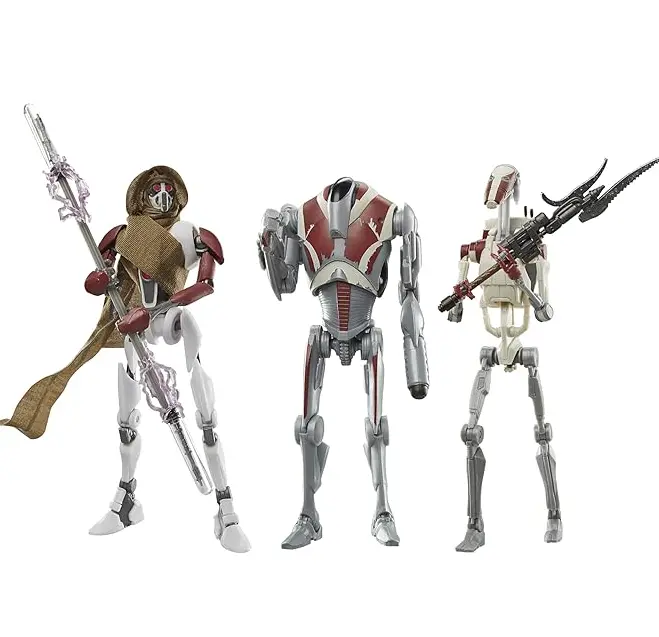 Star Wars Jedi: Survivor Black Series Magnaguard, Super Battle Droid, Battle Droid Exclusive Action Figure 3-Pack 1