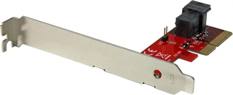 Startech.Com X4 Pci Express To Sff8643 Adapter For Pcie Nvme U.2 Ssd 1