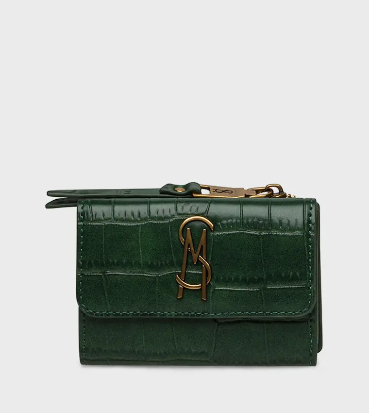 Steve Madden Bdott C Croc Textured Wallet 1