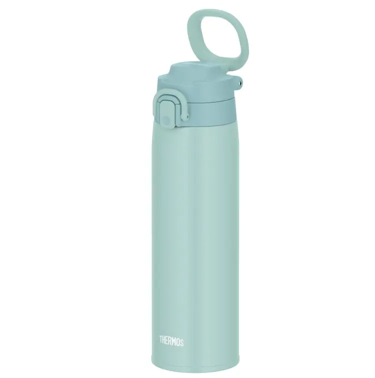 Thermos Jos-750 Mbl One-Push Tumber With Carry Loop 0.75L, Mint Blue 1