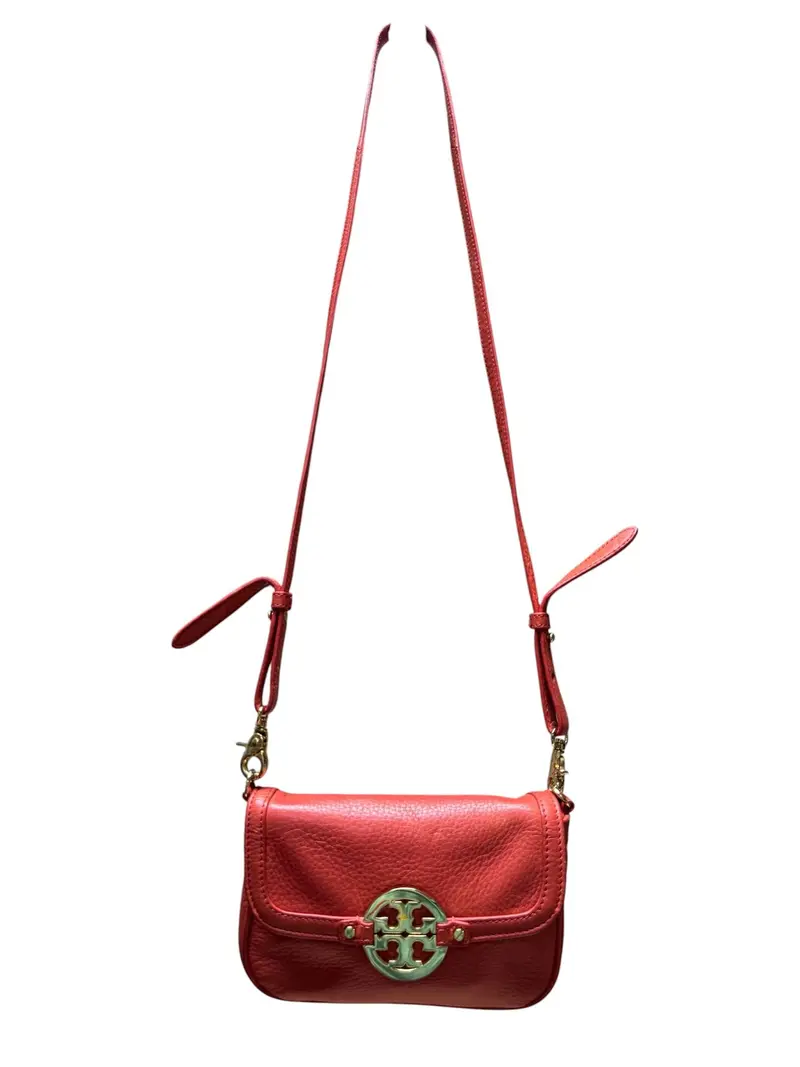Tory Bruch Sling Bags Leather Red 1