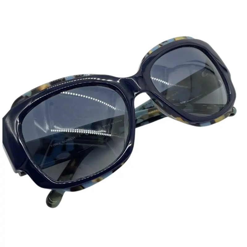 Tory Burch Blue, Brown Tortoise Shell Sunglasses 1