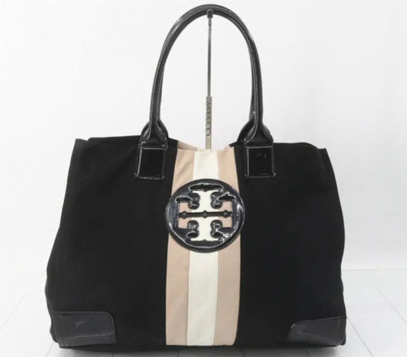 Tory Burch Ella Striped Tote 1