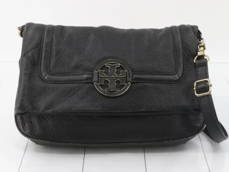 Tory Burch Shoulder Bag Black Leather 1