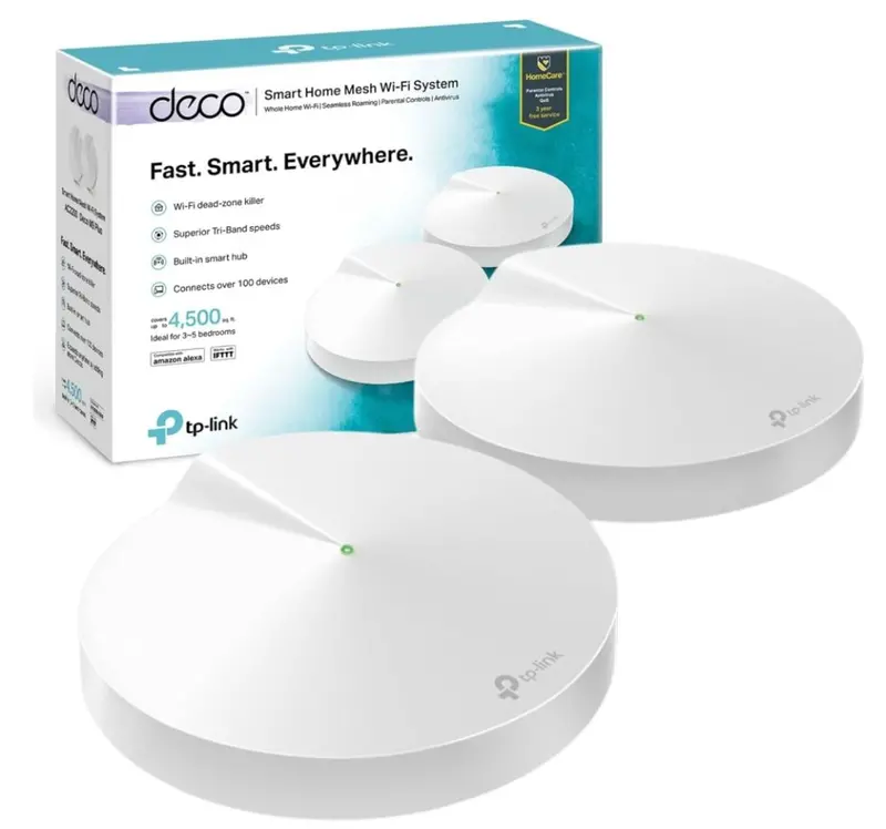 Tp-Link Deco M9 Plus(2-Pack) Wi-Fi Router 1