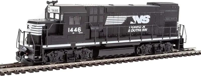 Walthers Trainline Ho Scale Model Emd Gp151 Standard Dcnorfolk Southern Blackwhite 1