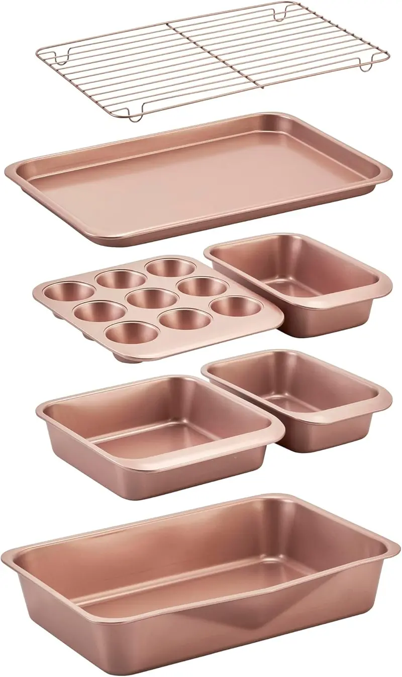 Wiltshire 40760 Smart Stack Bakeware Set Rose Gold 7 Pieces (Copy) 1