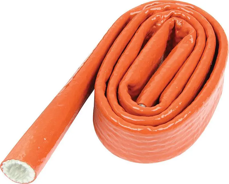Allstar Performance 34282 Heat-Resistant Sleeve — 1/2″ Id × 3′ Length, Orange 1