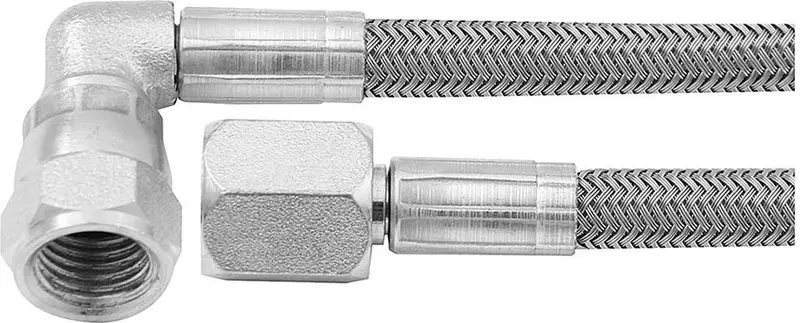 Allstar Performance 46402-21 21In #4 Line -4 Str/-4 90 Deg 1