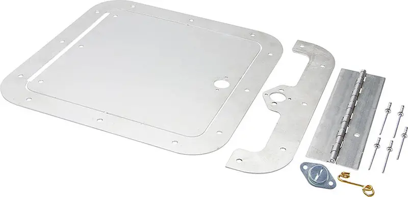 Allstar Performance 8" X 8" Access Panel Kit – Lightweight Aluminum Inspection Cover 1