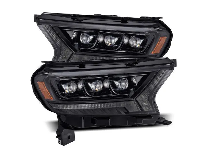 Alpharex 880123 Led Projector Headlights – Alpha-Black Housing With Modern Optics 1