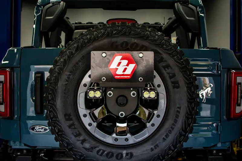 Baja Designs 447764 Bronco Dual S2 Sport W/C Reverse Kit W/Lic Plate 21-Up Ford Bronco Baja Designs 1