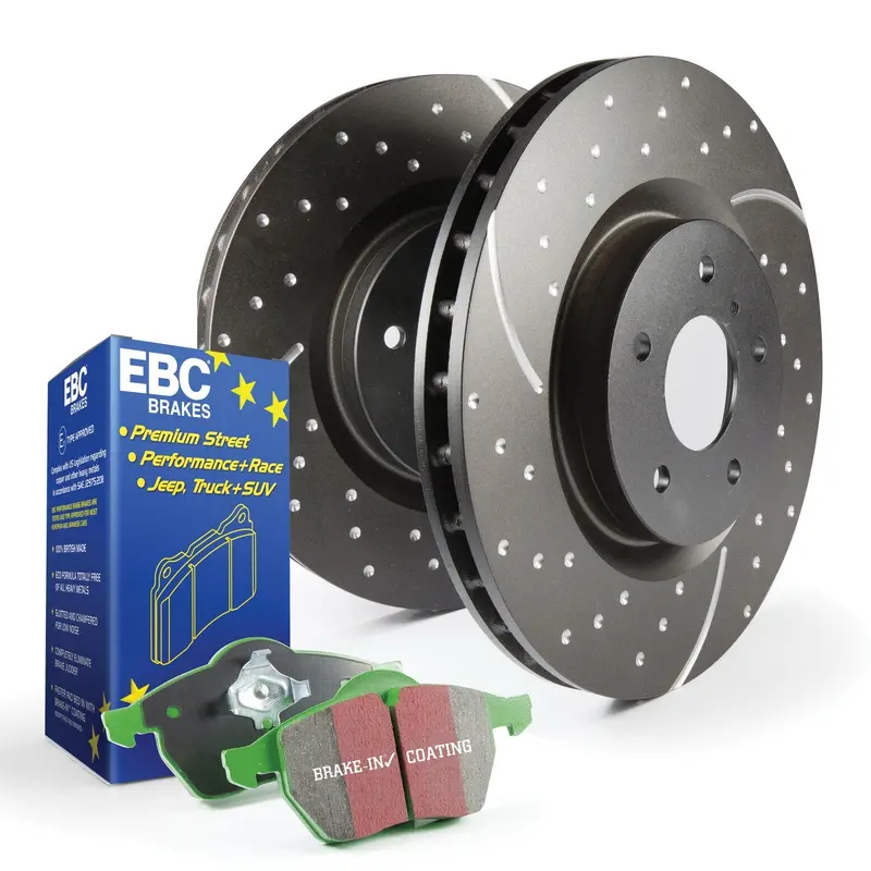 Ebc Brakes S10Kf1658 Greenstuff 2000 Brake Kit — Front Rotors & Pads (Fmsi D1721, 305Mm) 1