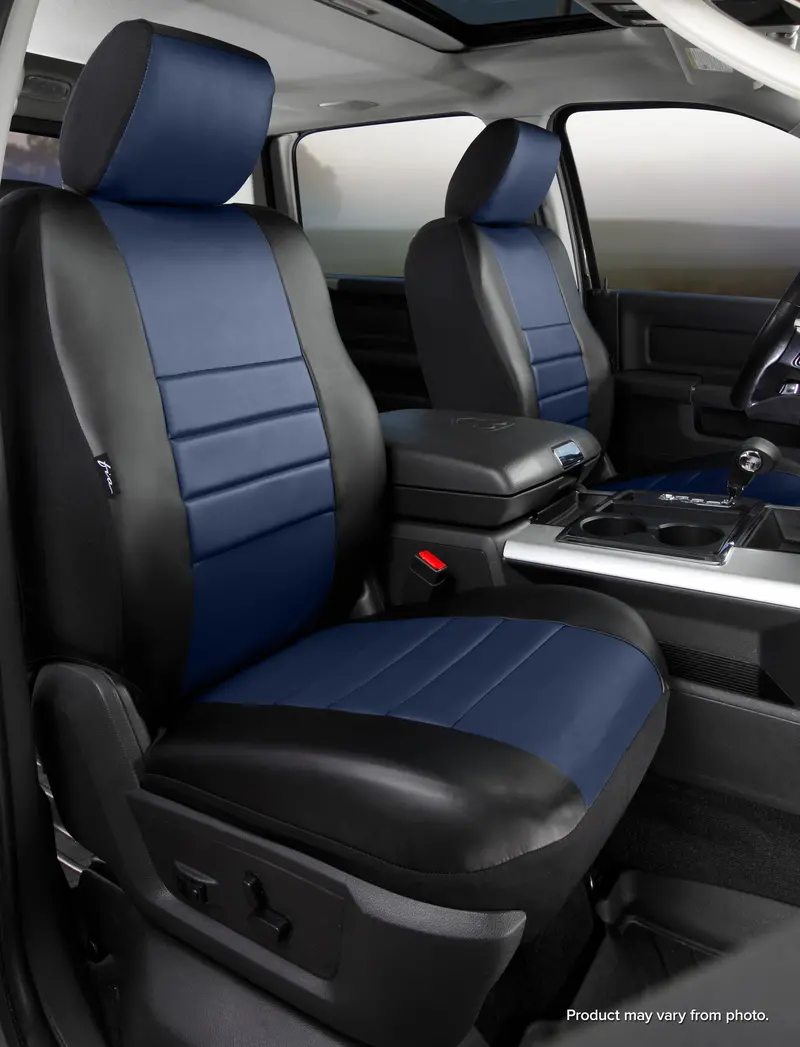 Fia Sl69-26 Blue Leatherlite Custom-Fit Seat Covers 1