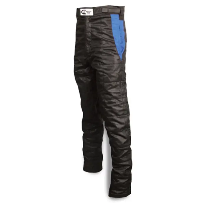 Impact Racing 23319506 Pant Racer – Large, Black/Blue Racing Suit 1