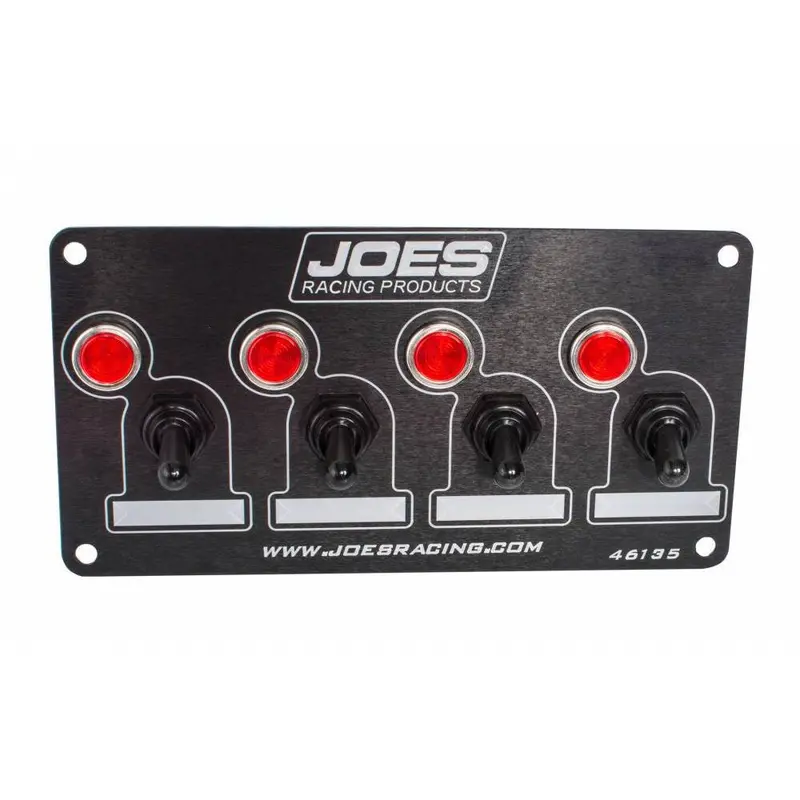 Joes Racing 4-Switch Led Accessory Panel – Compact Dash-Mount Control Center 1