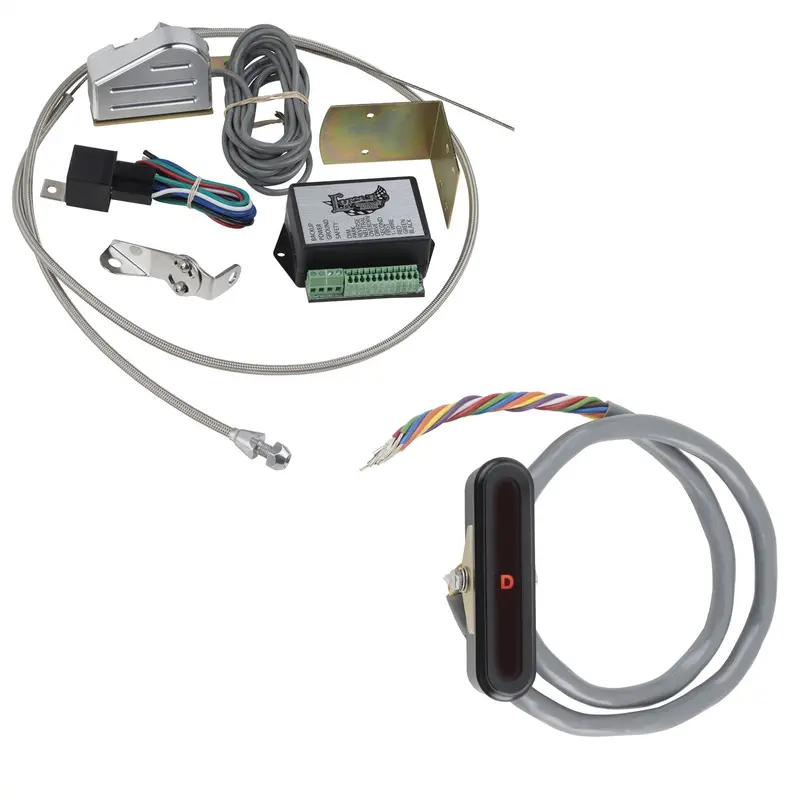 Lokar Xcind-1728 Dash-Mounted Cable-Operated Indicator Kit 1