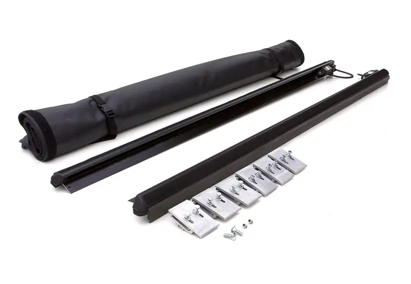 Lund 968227 Genesis Elite Roll-Up Tonneau Cover – Sleek Black Design 1
