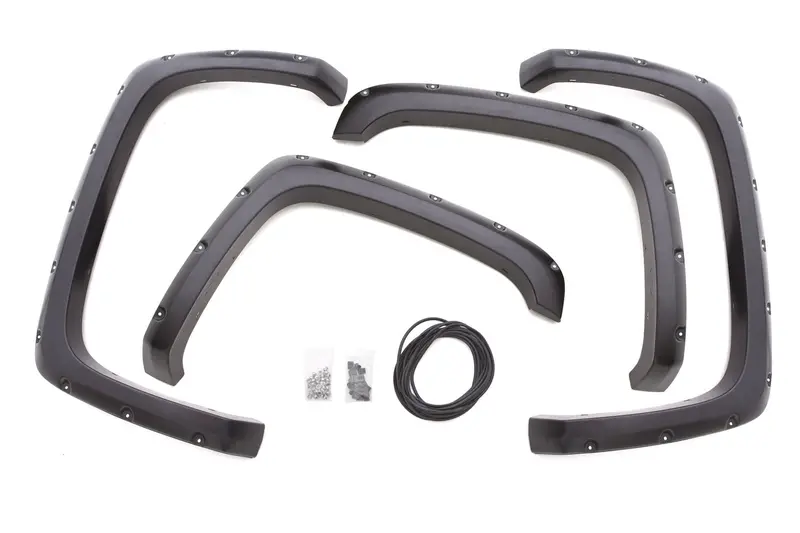 Lund Rivet-Style Fender Flare Set – Rx150S Aggressive Body Accent For Wider Tires 1