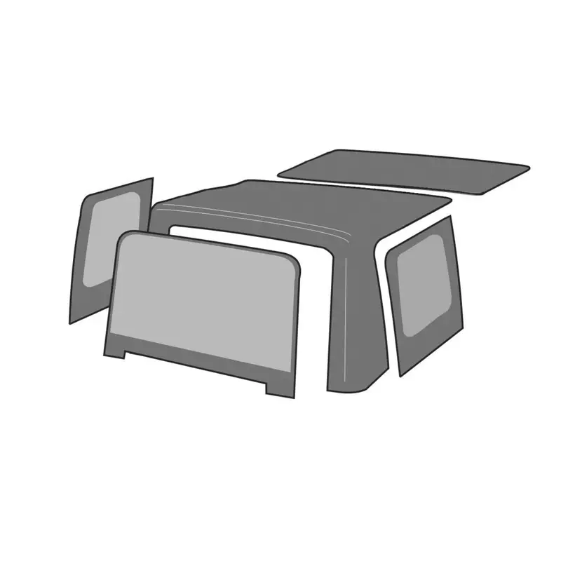 Rampage 912835 Soft Top Replacement For Factory Jeep Models 1