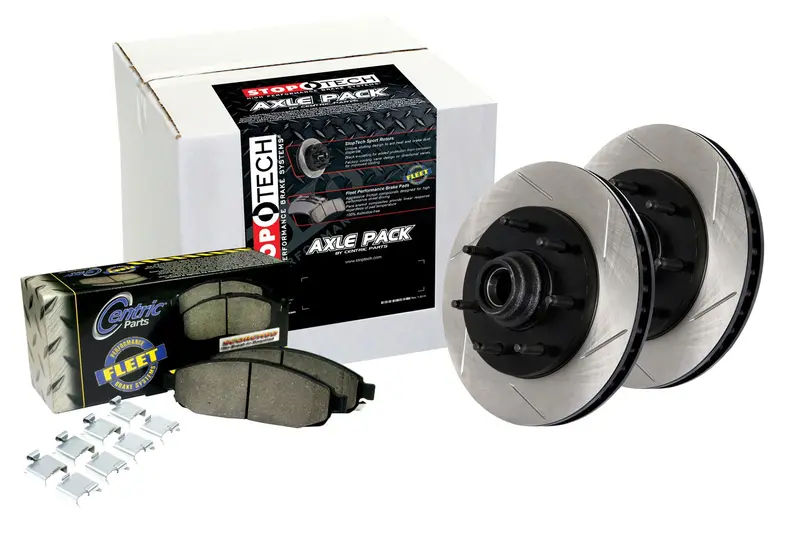 Stoptech 970.44049 Stoptech Truck Axle Pack; Slotted; Front 1