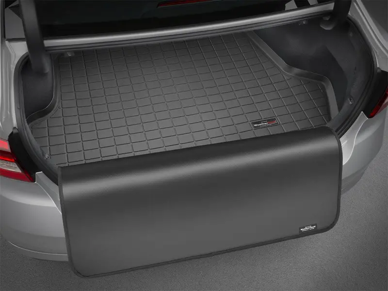 Weathertech 41758Sk Cargo Liner With Bumper Protector – Tan, Fits Third-Row Seating 1