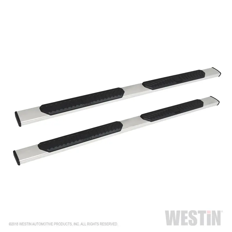 Westin R5 Nerf Step Bars – 5-Inch Stainless Steel Side Steps With No-Drill Installation Kit 1